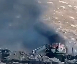 Azerbaijani Military Targets Equipment Strengthening Armenian Border Defenses