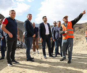 Փոխվարչապետը Սյունիքում ծանոթացել է պետական բյուջեով կատարված ճանապարհաշինական աշխատանքներին