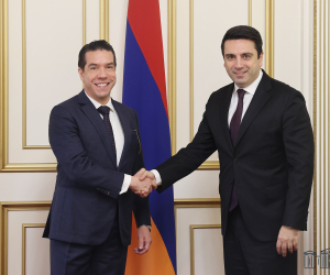 Կոչ եմ անում խստորեն եւ հասցեական դատապարտել Ադրբեջանի ագրեսիան. Ալեն Սիմոնյանն ընդունել է ՀՀ-ում Բրազիլիայի դեսպանին