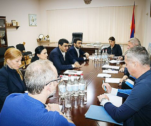 ԵԱՀԿ կարիքների գնահատման թիմի անդամները հանդիպել են Գորիս համայնքի ղեկավարին