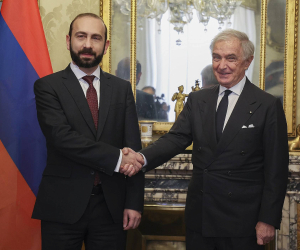 Armenian Foreign Minister, Malta Order Grand Chancellor Meet at Vatican