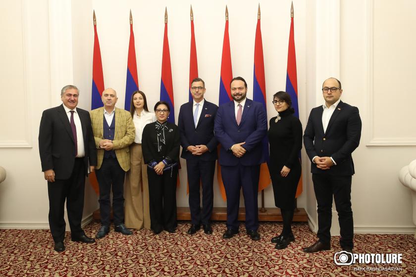 Armenian Opposition MPs, Visiting MEPs Discuss Threats to Artsakh