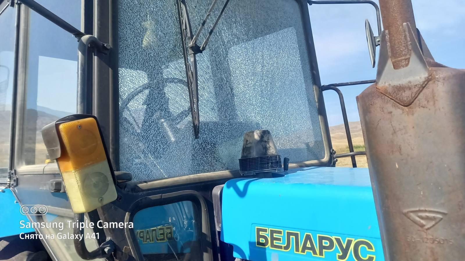 Ադրբեջանցիները Խրամորթ գյուղում կրակել են տրակտորիստի ուղղությամբ