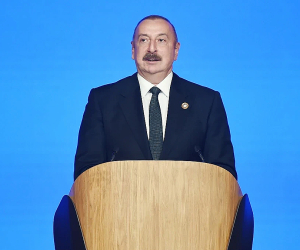 Aliyev Says Armenia, Iran Cannot Prevent "Zangezur Corridor"