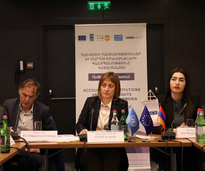 Փոխնախարարը ներկայացրել է մարդու իրավունքների, ՆԳ նախարարության և Սահմանադրական բարեփոխումների ծրագրային ուղղությունները