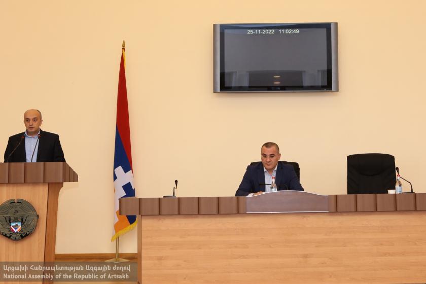 Արցախի ԱԺ մշտական հանձնաժողովների համատեղ նիստում ներկայացվել է «ԱՀ 2023թ պետական բյուջեի մասին» օրենքի նախագիծը
