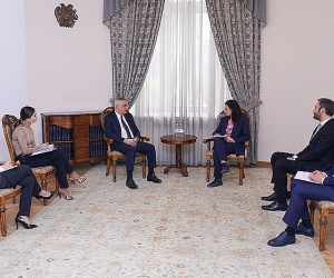 Փոխվարչապետ Մհեր Գրիգորյանն ընդունել է ՎԶԵԲ տարածաշրջանային տնօրենին