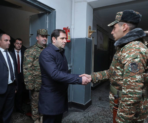 Պաշտպանության նախարարն այցելել է N  զորամաս