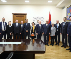 ԿԳՄՍ նախարար Վահրամ Դումանյանն ընդունել է ՌԴ պատվիրակությանը