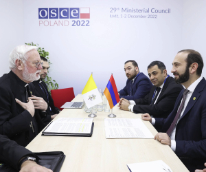 Арарат Мирзоян провел встречу с Полом Ричардом Галлахером