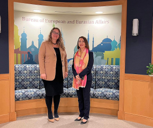 Armenian HRD, U.S. State Department Official Discuss Humanitarian Issues