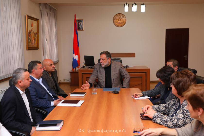 Պետնախարար Ռուբեն Վարդանյանը ներկայացրել է Արցախի առողջապահության նորանշանակ նախարարին