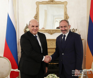 Михаил Мишустин направил поздравительное послание Николу Пашиняну