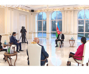 Aliyev Says He's Not Planning New War with Armenia
