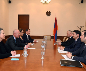 Վահե Հովհաննիսյանը հանդիպել է ԵՆԲ տարածաշրջանային գրասենյակի ղեկավար Մացիեյ Ցզուրայի հետ