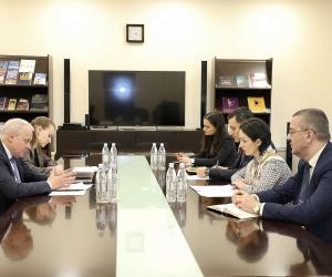 Նախարար Ժաննա Անդրեասյանն ընդունել է ՀՀ-ում ՌԴ արտակարգ և լիազոր դեսպան Սերգեյ Կոպիրկինին