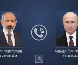 Փաշինյանն ու Պուտինը քննարկել են Լաչինի միջանցքի շրջափակման հարցը