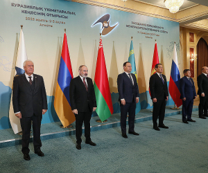 Премьер-министр Пашинян принял участие в заседании Евразийского межправительственного совета в узком составе