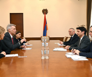 Ֆինանսների նախարարն ընդունել է Համաշխարհային բանկի Հարավային Կովկասի տարածաշրջանային տնօրենին