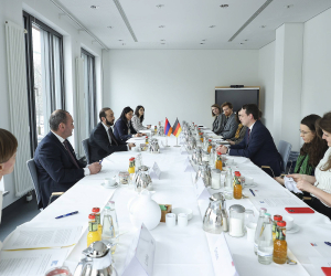 ԱԳ նախարար Արարատ Միրզոյանի հետ քննարկում՝ Ֆրիդրիխ Էբերտ հիմնադրամում
