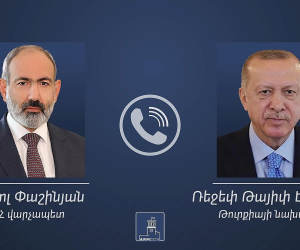 Pashinyan, Erdoğan Discuss Armenia's Disaster Rescue Team to Earthquake Zone