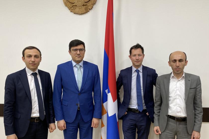 Արցախի ներկայացուցիչները հանդիպել են Եվրոպական խորհրդարանի պատգամավորին