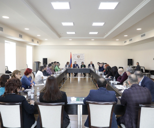 Թատրոնների տնօրենների հետ քննարկվել է մշակույթի զարգացման ռազմավարությունը