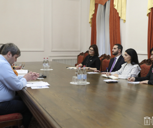 Ռուբեն Ռուբինյանը հանդիպել է ԵԽ պատգամավորներին