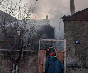 Հրդեհ Գյումրի քաղաքում․ տուժածի վիճակը ծայրահեղ ծանր է