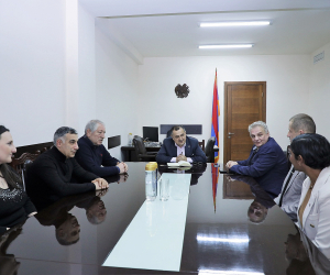 Կարեն Գիլոյանն ընդունել է բռնցքամարտի եվրոպական կոնֆեդերացիայի ներկայացուցիչներին