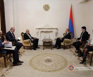 ԱԽ քարտուղար Արմեն Գրիգորյանն ընդունել է Վրաստանի նորանշանակ դեսպանին