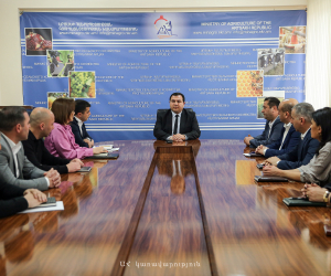 Արցախի Պետնախարարը ներկայացրել է նորանշանակ նախարարներին