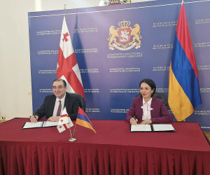 ԿԳՄՍ նախարար Ժաննա Անդրեասյանը հանդիպել է Վրաստանի իր գործընկերոջը