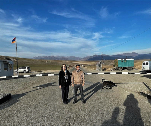 U.S. Ambassador to Armenia Visits Approach to Lachin Corridor