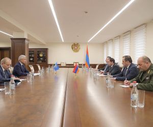 Սուրեն Պապիկյանն ընդունել է ՀԱՊԿ գլխավոր քարտուղարի գլխավորած պատվիրակությանը