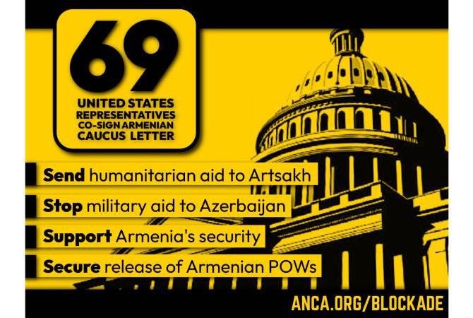 69 U.S. Representatives Seek Halt of U.S. Military Aid to Azerbaijan