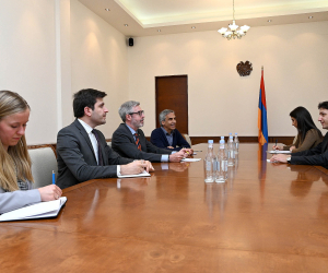 Ֆինանսների նախարար Վահե Հովհաննիսյանն ընդունել է Շվեդիայի Թագավորության դեսպան Պատրիկ Սվենսոնին