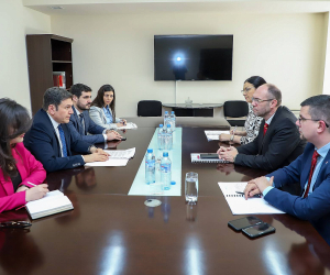 Փոխարտգործնախարարն ընդունել է Խորվաթիայի խորհրդարանի Խորվաթիա-Հայաստան պատգամավորական խմբի պատվիրակությանը