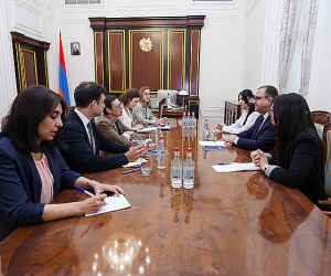 Փոխվարչապետ Տիգրան Խաչատրյանը հյուրընկալել է Զարգացման ֆրանսիական գործակալության ներկայացուցիչներին
