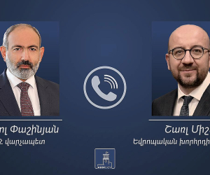 Премьер-министр Пашинян провел телефонный разговор с Шарлем Мишелем
