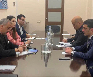 Արցախի արտգործնախարարը հանդիպել է Եվրախորհրդարանի պատգամավոր Լուկաս Ֆուրլասին