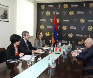 Գրիգոր Մինասյանը ՌԴ դեսպանի հետ քննարկել է իրավական փոխօգնության ու դատապարտյալների հանձնմանն ուղղված հարցերը