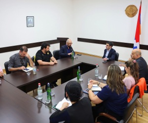 Министр иностранных дел Республики Арцах принял представителей бразильских СМИ