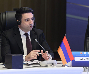 Ալեն Սիմոնյանի ելույթը ՍԾՏՀ ԽՎ 30-ամյակին նվիրված խորհրդարանների նախագահների գագաթնաժողովում