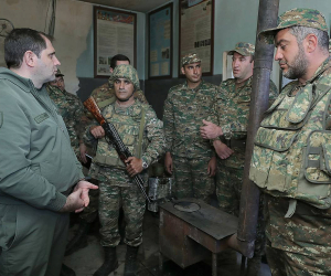 Սուրեն Պապիկյանը այցելել է հարավարևմտյան սահմանագոտի