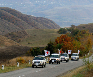Կարմիր խաչը Լաչինի միջանցքով դեղորայք և այլ անհրաժեշտ պարագաներ է տեղափոխել Արցախ