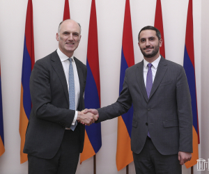 Ռուբեն Ռուբինյանը հանդիպել է Միացյալ Թագավորության Եվրոպայի հարցերով պետնախարարին