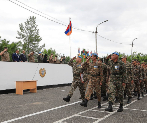 Անցկացվել է Խաղաղապահի միջազգային օրվան նվիրված հանդիսավոր արարողություն