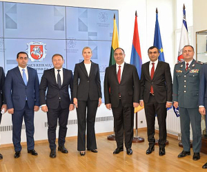 ՆԳ նախարար Վահե Ղազարյանը հանդիպել է Լիտվայի Հանրապետության ՆԳ նախարարին