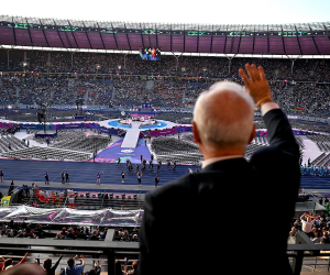 Armenian President Attends Opening of Special Olympics in Berlin